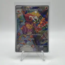 Pokemon Crocalor Illustration Rare Paldea Evolved 202/193 NM English - Image 1