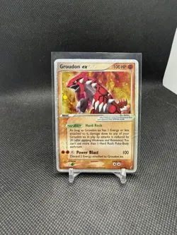 Pokemon Groudon ex Holo Rare EX Crystal Guardians 93/100 - Image 1