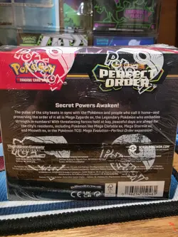 Pokemon Mega Evolution Perfect Order Booster Box Sealed Bramd New - Image 3
