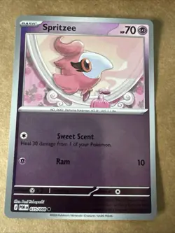 Pokemon Perfect Order Spritzee 035/088 Reverse Holo NM - Image 1
