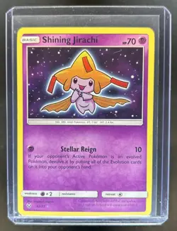 2017 Pokemon Shining Legends Jirachi #42/73 - Image 1