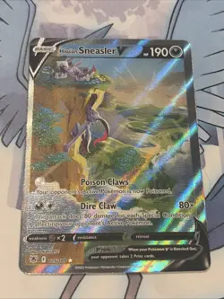 POKEMON TCG Hisuian Sneasler V 175/189 - Alternate Art - Astral Radiance - NM - Image 1