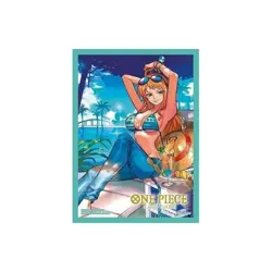 One Piece Trading Card Game Nami Card Sleeves 4 Pieces [70 Sleeves] - Image 1