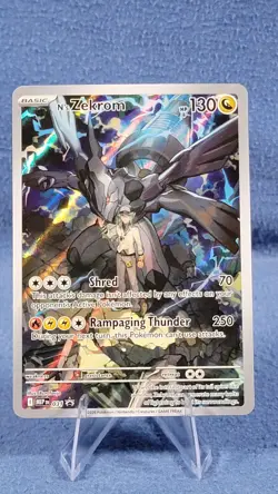 Pokemon TCG N's Zekrom 031 Black Star Promo Ascended Hero's ETB NM-M - Image 1