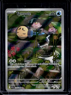 2025 Pokemon Black Bolt Tympole Illustration Rare #103/086 - Image 1