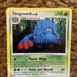 Tangrowth 10/106 Great Encounters Holo Pokemon Card 2008 - Image 2