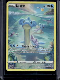 2023 Pokemon SWSH Crown Zenith Lapras Galarian Gallery #GG05/GG70 - Image 1