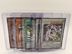 Set of 5 Yu-Gi-Oh Cards(Platinum &QCR):1 Trap/2 Synchro Effect/2 Tuner Effect - Image 1