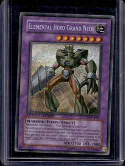 2007 Yu-Gi-Oh Collectors Tins Limited Elemental HERO Grand Neos #CT04-EN001 - Image 1