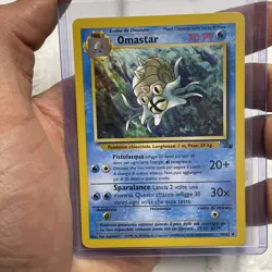 Pokemon Omastar Amonistar #40/62 French Fossil 2000 Uncommon NM/MT Vintage Card - Image 1