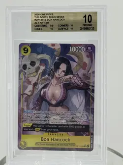 One Piece Boa Hancock SR Alt Art OP14 Azure Sea's Seven BGS 10 - Image 1