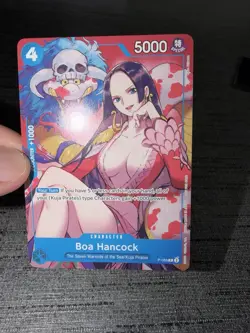 Carte One Piece Boa Hancock P-066 Promo English Card - Image 3