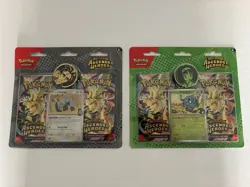 Pokemon TCG Ascended Heroes 2-Pack Blister Bundle Larry & Erika Sealed - Image 1