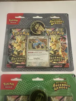 2x Pokemon TCG Ascended Heroes 2 Pack Blister Bundle Larry Erika Sealed New - Image 4