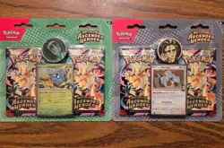 2 Pokemon TCG ME2.5 Ascended Heroes 2-Pack Blister Bundle Larry Erika Sealed - Image 1
