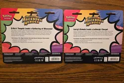 2 Pokemon TCG ME2.5 Ascended Heroes 2-Pack Blister Bundle Larry Erika Sealed - Image 2
