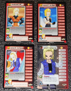 Limited Android 18 Cell Saga Starter Set Personality Lv1-3 HT DBZ CCG Score Card - Image 2