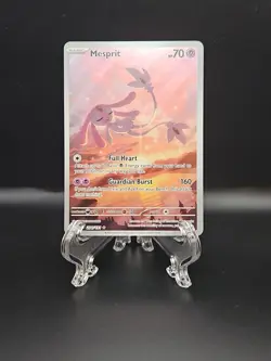 Pokemon TCG Surging Sparks Mesprit Card 204/191 IR Nm Destined Paldean 151 DR - Image 1