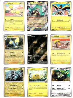 Pokemon Card Binder Page Lot Holofoils, Ultra Rares , Trick or Trade, EX Mint - Image 5