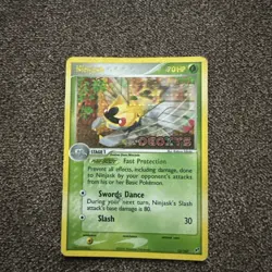Ninjask 13/107 Reverse Holo Rare Stamped Ex Deoxys 2005 Pokemon Card - Image 1