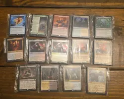 14 Packs Of MTG 25 Random Rare Card & Foils/Mythics/Planeswalkers Unopened - Image 1
