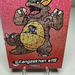 Kangaskhan #115 - Cracked Ice Holo - Crystal Collection 2024 - Pokemon Card - Image 3