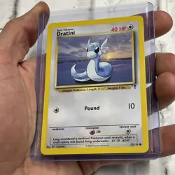 Pokemon Dratini 72/110 Legendary Collection Common Vintage Pokemon Card NM/MT - Image 2