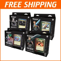 All-Inclusive Final Fantasy MTG Commander Decks - Every Iconic Character Inside - Image 1