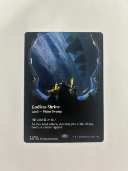 Godless Shrine (Borderless) Edge of Eternities Regular MTG Magic the Gathering - Image 1