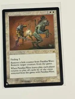 MTG English Parallax Wave NM Normal The List - Image 1