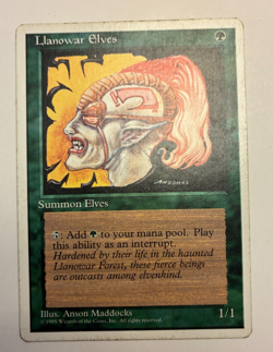 MTG 4TH LLanowar elves l MP Common - Image 1