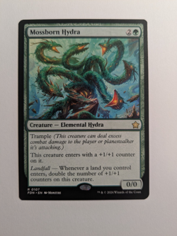 Mossborn Hydra Foundations Regular 107 MtG FDN - Image 1