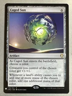 MTG / Caged Sun / LIST / #178 / Regular / Rare / NM - Image 1