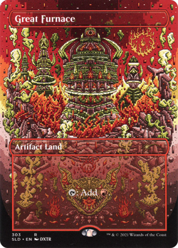 1x Great Furnace - Mirrodinsanity - Secret Lair - MTG Magic - NM - Image 1
