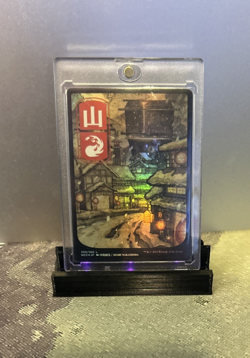 MTG Mountain (300) Foil - JP Full Art - Kamigawa: Neon Dynasty (NEO) #300 MTG - Image 1