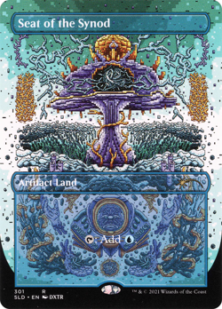 1x Seat of the Synod - Mirrodinsanity - Secret Lair - MTG Magic - NM - Image 1
