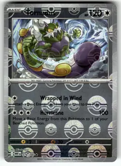 Tornadus (Poke Ball Pattern) 078/086 SV: White Flare NM Pokemon Card TCG - Image 1