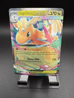 Pokemon TCG Mega Dragonite EX 152/217 Ascended Heroes Double Rare Card - Image 1
