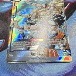 Gotenks SB02-022 SR* Holo Battle Card Dragon Ball Super Card Game 30000 Power - Image 4