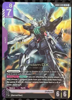 Gundam Card Game Phantom Aria Gundam DX GD04-049 Legend Rare LR NM - Image 1