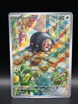 Lechonk 209/197 - Pokemon Obsidian Flames Card - DMG (See Photos & Description) - Image 1