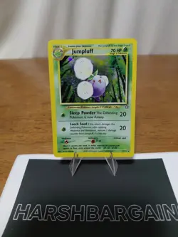 Pokemon TCG Jumpluff Neo Genesis Holo Card 7/111 Unlimited Rare, Nm Condition - Image 1