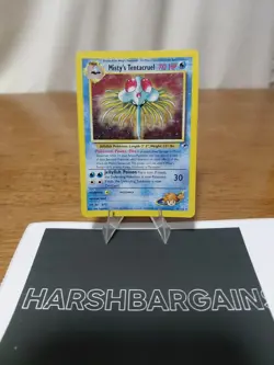 Pokemon TCG Misty's Tentacruel Gym Heroes Holo Rare Card 10/13 Lp - Image 1