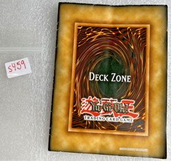 1996 Yugioh Trading Card Game Deck Zone Sheet S459 - Image 2