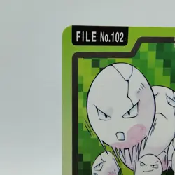 Pokemon Cards Bandai Carddass Exeggcute File No.102 1997 Poor Japanese i711 - Image 2