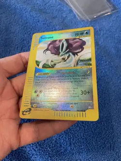 Suicune 37/147 Aquapolis Reverse Holo Rare Pokemon Card TCG 2002 Vintage - Image 2