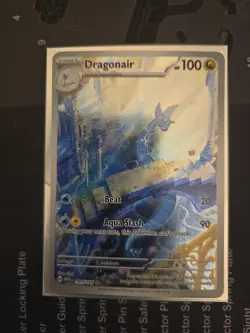 Pokemon Dragonair 181/165 Scarlet & Violet 151 Illustration Rare Holo Card - Image 1