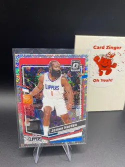 2023-24 Panini Donruss Optic - James Harden #174 Holo Disco Prizm - Image 1