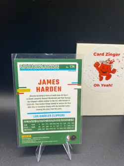 2023-24 Panini Donruss Optic - James Harden #174 Holo Disco Prizm - Image 2