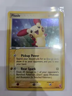 POKEON TCG EX TRAINER KIT PLUSLE + MINUN 2 PACK HOLO 6/12 - Image 1